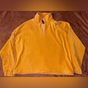 Plus Size Quarter zip Pullover